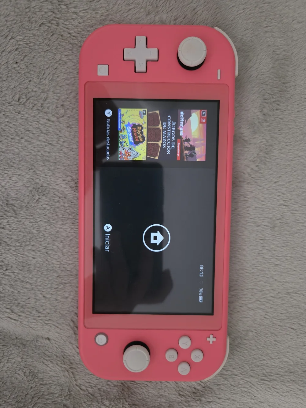 Pink Nintendo Switch Lite